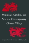 Image for Marriage, gender, and sex in a contemporary Chinese village