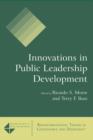 Image for Innovations in public leadership development