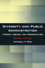 Image for Diversity and public administration: theory, issues, and perspectives