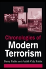 Image for Chronologies of modern terrorism