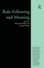 Image for Rule-following and Meaning
