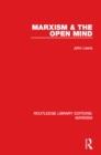 Image for Marxism &amp; the open mind