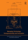 Image for Managing technology entrepreneurship and innovation