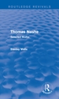 Image for Thomas Nashe: selected works