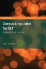 Image for Corpus linguistics for ELT: research and practice