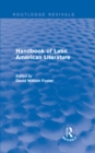 Image for Handbook of Latin American literature