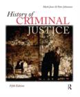 Image for History of criminal justice.