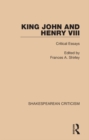 Image for King John and Henry VIII: critical essays