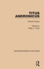 Image for Titus Andronicus: critical essays