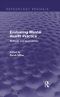 Image for Evaluating mental health practice: methods and applications