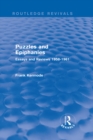 Image for Puzzles and epiphanies: essays and reviews 1958-1961