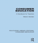 Image for Consumer education: a handbook for teachers