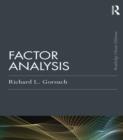 Image for Factor analysis