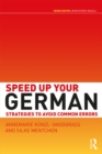 Image for Speed up your German: strategies to avoid common errors