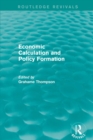 Image for Economic calculations and policy formation