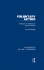 Image for Voluntary action: a report on methods of social advance