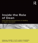 Image for Inside the role of dean: international perspectives on leading in higher education