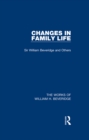 Image for Changes in family life