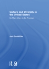 Image for Culture and diversity in the United States: so many ways to be American