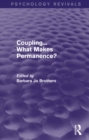 Image for Coupling ... what makes permanence?
