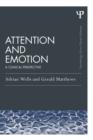 Image for Attention and emotion: a clinical perspective