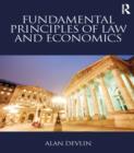 Image for Fundamental principles of law and economics