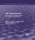 Image for Experimental psychology, its scope and method.: Intelligence