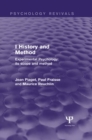 Image for Experimental psychology, its scope and method.: (History and method) : Volume I,