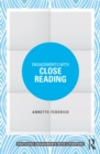 Image for Engagements with close reading