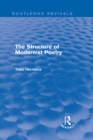 Image for The structure of modernist poetry