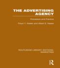 Image for The advertising agency: procedure and practice