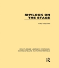 Image for Shylock on the stage
