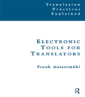 Image for Electronic tools for translators