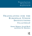 Image for Translating for the European Union institutions