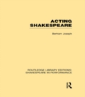 Image for Acting Shakespeare
