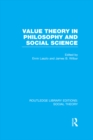 Image for Value theory in philosophy and social science