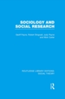 Image for Sociology and social research