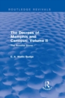 Image for The decrees of Memphis and Canopus.: (The Rosetta Stone)