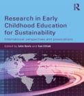 Image for Research in early childhood education for sustainability: international perspectives and provocations