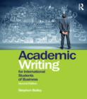 Image for Academic writing for international studies of business