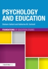 Image for Psychology and education
