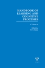 Image for Handbook of Learning and Cognitive Processes