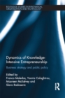 Image for Dynamics of knowledge intensive entrepreneurship: business strategy &amp; public policy