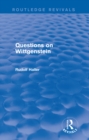 Image for Questions on Wittgenstein