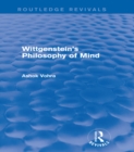 Image for Wittgenstein&#39;s philosophy of mind
