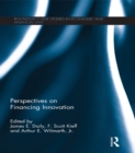 Image for Perspectives on financing innovation