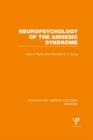 Image for Memory.: (Neuropsychology of the amnesic syndrome) : Volume 21,