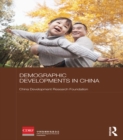 Image for Demographic developments in China