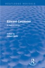 Image for Edward Carpenter: in appreciation
