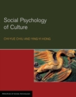 Image for Social psychology of culture